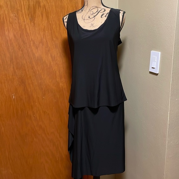 The Look Randolph Duke Black 3 pc Jacket, Tank Top, and Skirt Suit Size Large - Picture 2 of 9